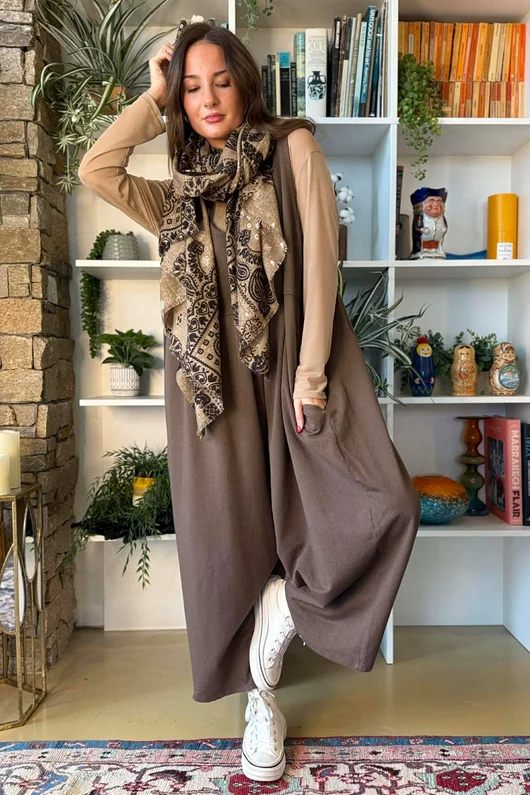 Lucky Bandana Scarf Sand 